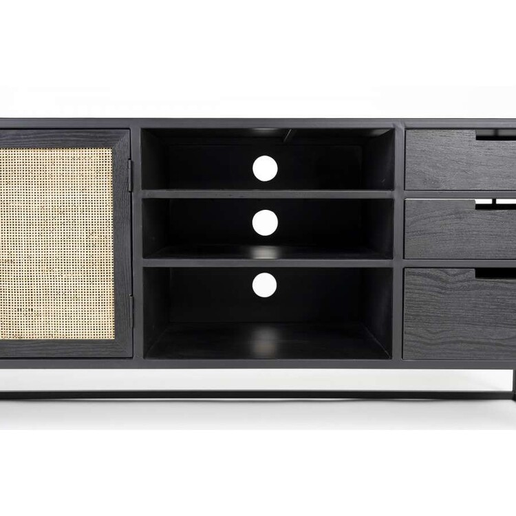 Guuji Rattan & Iron Sideboard from Accessories for the Home Guuji Rattan & Iron Sideboard from Accessories for the Home
