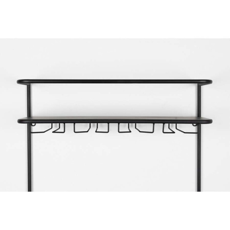 Guuji Rattan & Iron Wine Shelf from Accessories for the Home Guuji Rattan & Iron Wine Shelf from Accessories for the Home