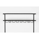 Guuji Rattan & Iron Wine Shelf from Accessories for the Home