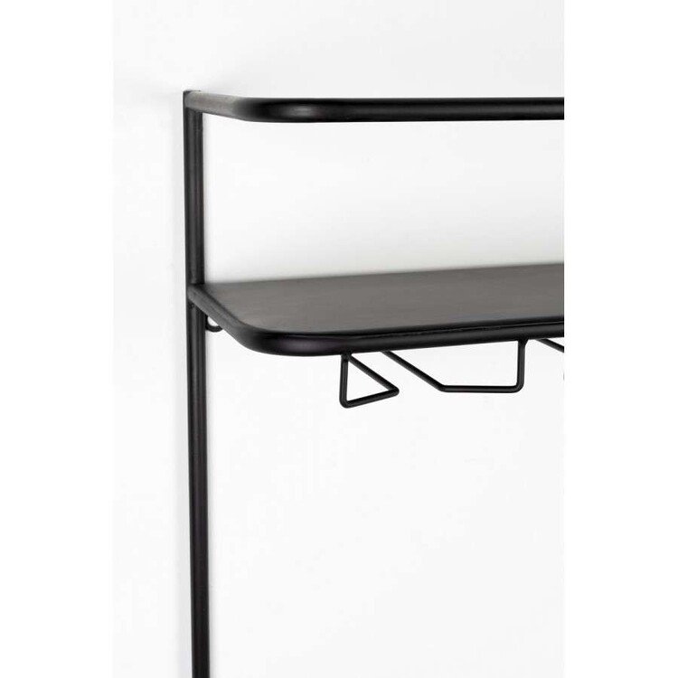 Guuji Rattan & Iron Wine Shelf from Accessories for the Home Guuji Rattan & Iron Wine Shelf from Accessories for the Home