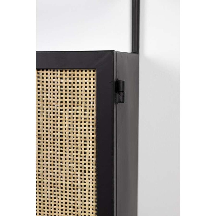 Guuji Rattan & Iron Wine Shelf from Accessories for the Home Guuji Rattan & Iron Wine Shelf from Accessories for the Home