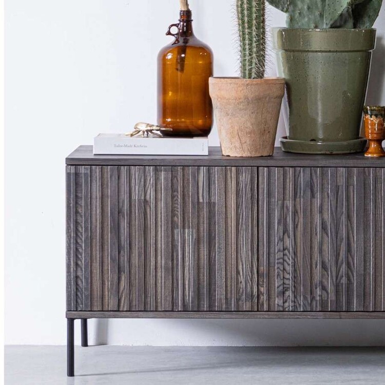 Woood Gravure Small TV Cabinet- Black, Natural, Espresso or Dust from Accessories for the Home