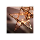 Antique Brass Glass Stars