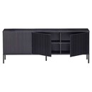 Woood Gravure Large TV Cabinet- Black, Natural, Espresso or Dust from Accessories for the Home