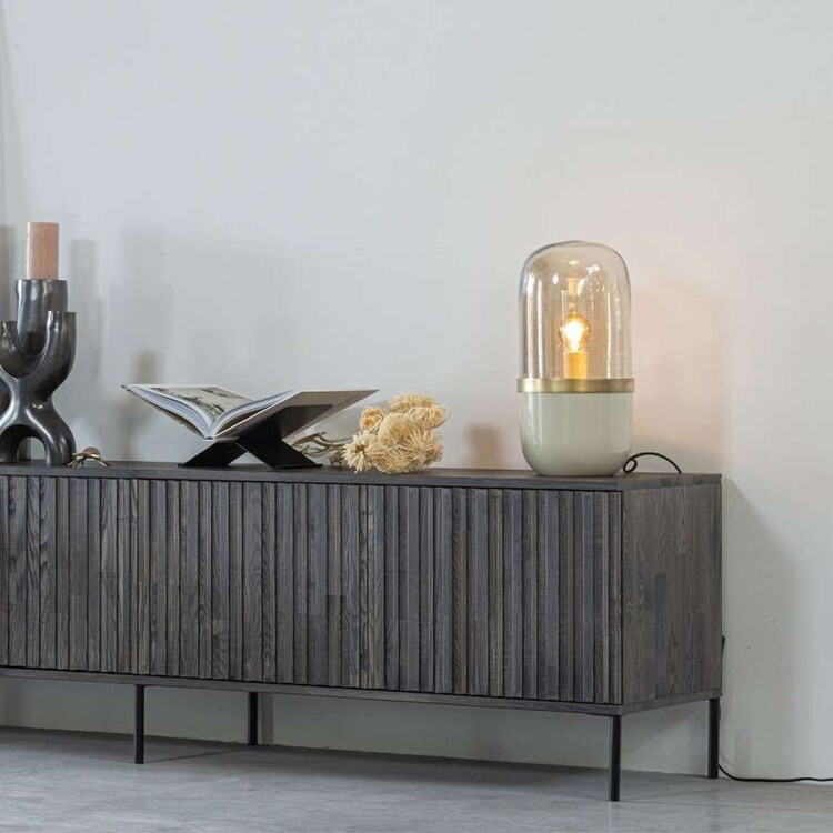 Woood Gravure Large TV Cabinet- Black, Natural, Espresso or Dust from Accessories for the Home