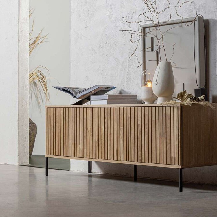 Woood Gravure Large TV Cabinet- Black, Natural, Espresso or Dust from Accessories for the Home