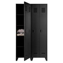 Woood Stijn Black Locker Cabinet from Accessories for the Home