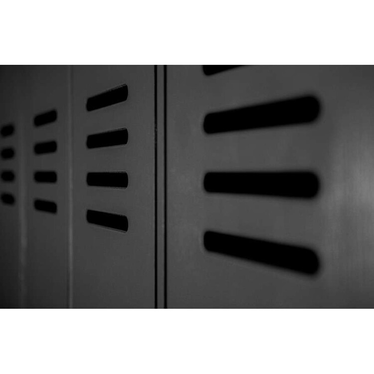 Woood Stijn Black Locker Cabinet from Accessories for the Home Woood Stijn Black Locker Cabinet from Accessories for the Home