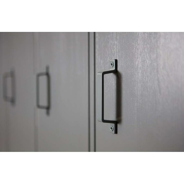 Woood Stijn Grey Locker Cabinet from Accessories for the Home Woood Stijn Grey Locker Cabinet from Accessories for the Home