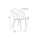 Gigi Set of 2 Dining Chairs from Accessories for the Home