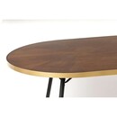 Denise Oval Walnut Dining Table from Accessories for the Home