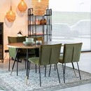 Denise Oval Walnut Dining Table from Accessories for the Home