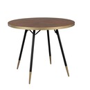 Denise Round Walnut Dining Table from Accessories for the Home