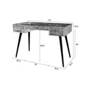 Leo 2 Drawer Teak Desk from Accessories for the Home