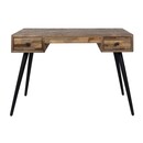Leo 2 Drawer Teak Desk from Accessories for the Home
