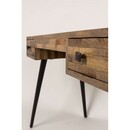 Leo 2 Drawer Teak Desk from Accessories for the Home