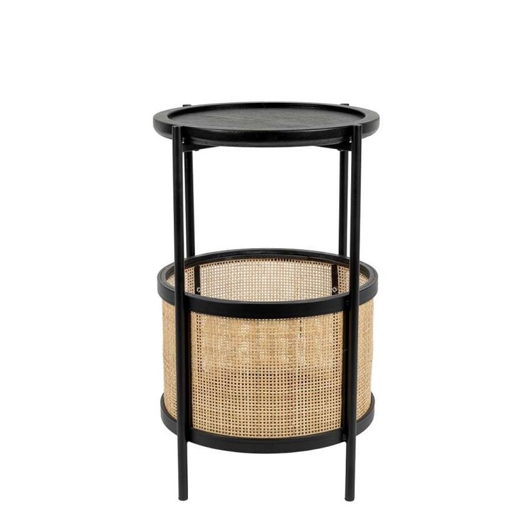 Makoto Rattan Side Table from Accessories for the Home Makoto Rattan Side Table from Accessories for the Home