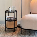 Makoto Rattan Side Table from Accessories for the Home