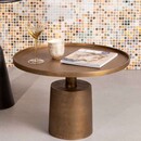 Mason Antique Brass or Black Coffee Table from Accessories for the Home