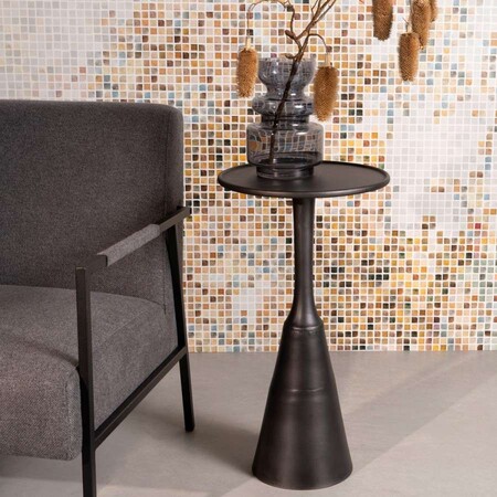 Noah Antique Black Side Table from Accessories for the Home 2