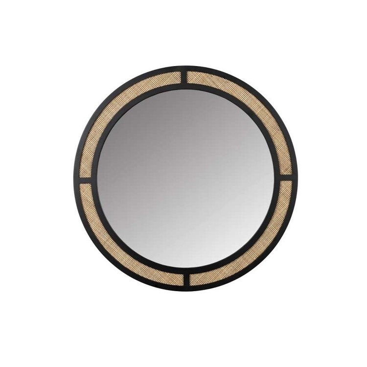Aida Round Mirror with Rattan Frame from Accessories for the Home Aida Round Mirror with Rattan Frame from Accessories for the Home