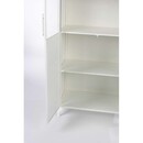Miya White Iron Display Cabinet from Accessories for the Home