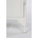 Miya White Iron Display Cabinet from Accessories for the Home