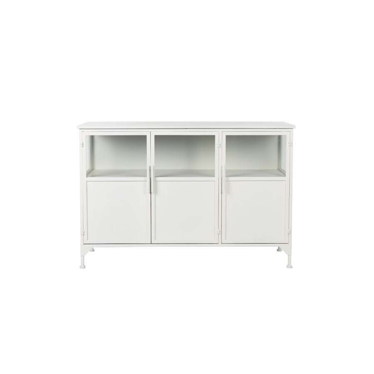 Miya White Iron Sideboard from Accessories for the Home