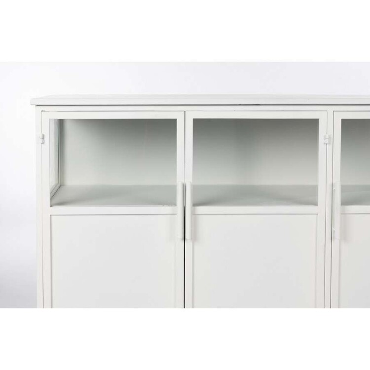 Miya White Iron Sideboard from Accessories for the Home