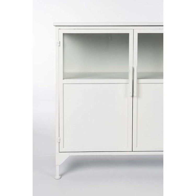 Miya White Iron Sideboard from Accessories for the Home
