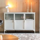 Miya White Iron Sideboard from Accessories for the Home
