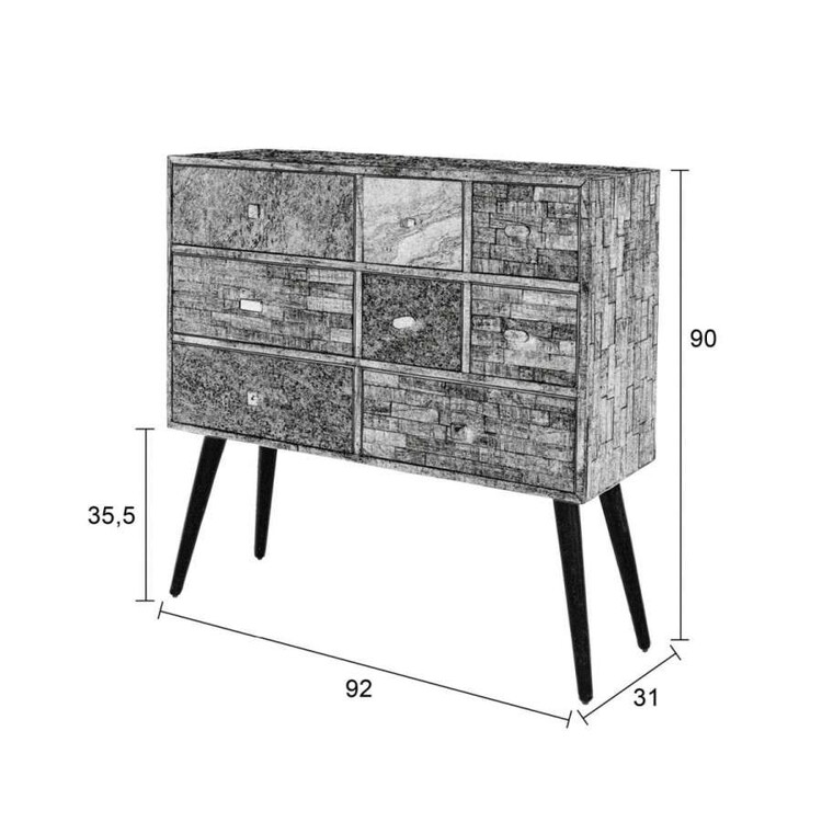 San Recycled Teak Sideboard from Accessories for the Home San Recycled Teak Sideboard from Accessories for the Home