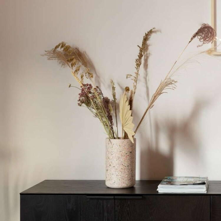 Fajen Terrazzo Vase - Pink or Green from Accessories for the Home Fajen Terrazzo Vase - Pink or Green from Accessories for the Home