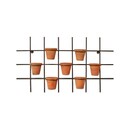 Jara Terracotta Wall Hung Planter  from Accessories for the Home