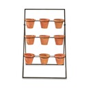 Jara Terracotta Planter Stand from Accessories for the Home