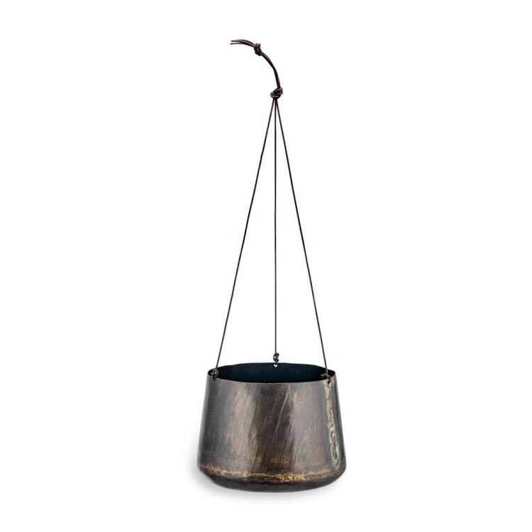 Endo Reclaimed Iron Hanging Planter from Accessories for the Home