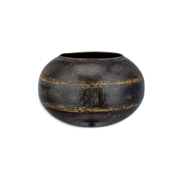 Endo Reclaimed Iron Globe Planter from Accessories for the Home