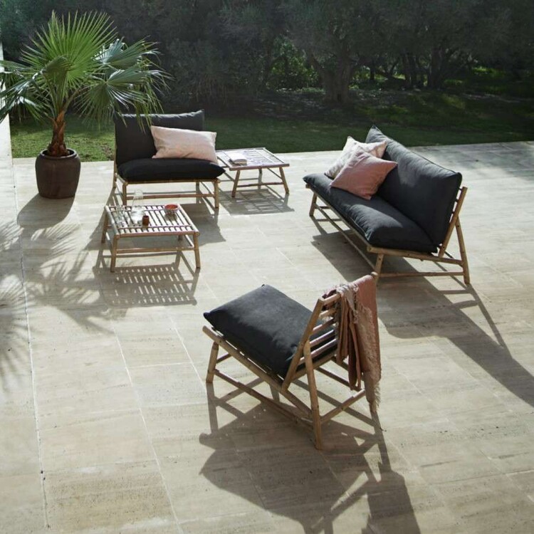 Tinekhome Bamboo Lounge Couch 160 from Accessories for the Home