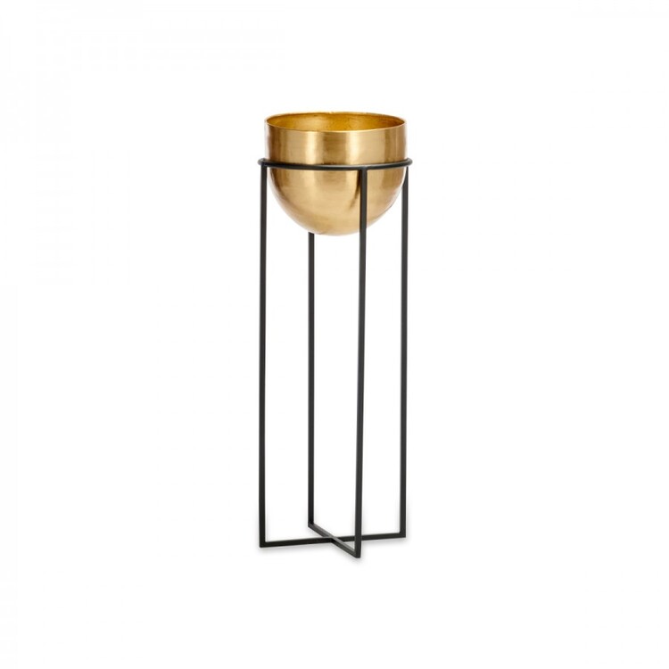 Atsu Brass Planter Stand from Accessories for the Home