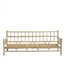 Tinekhome Natural Bamboo Couch with Cushion from Accessories for the Home