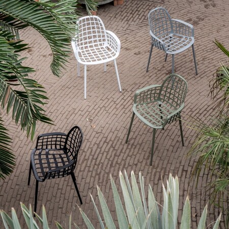 Albert Kuip Set of 2 Garden Armchairs from Accessories for the Home