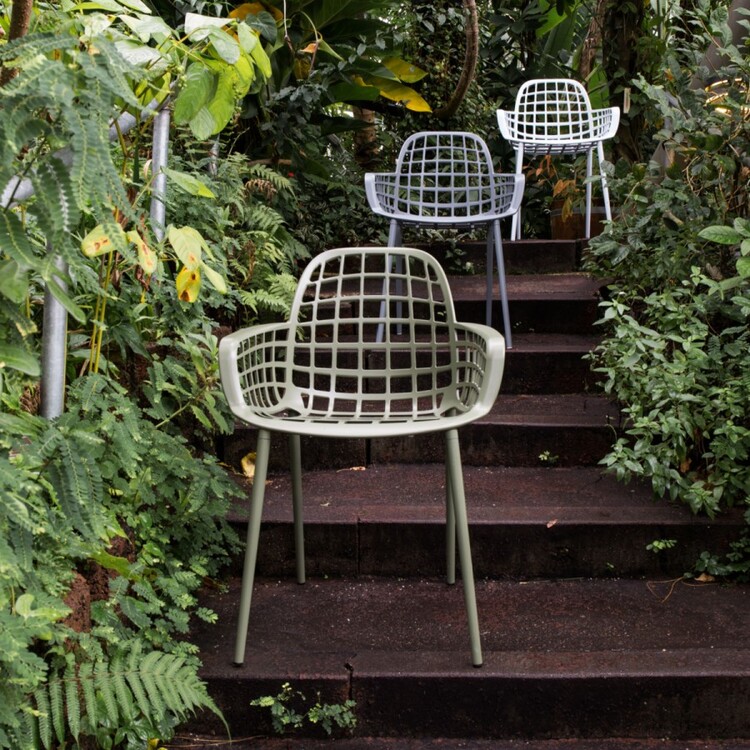 Albert Kuip Set of 2 Garden Armchairs from Accessories for the Home Albert Kuip Set of 2 Garden Armchairs from Accessories for the Home