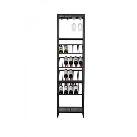 Zuiver Cantor Free Standing Iron Glass and Wine Rack from Accessories for the Home 2