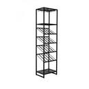 Zuiver Cantor Free Standing Iron Glass and Wine Rack from Accessories for the Home