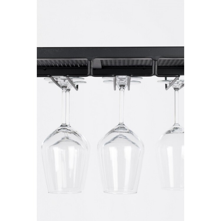 Zuiver Cantor Free Standing Iron Glass and Wine Rack from Accessories for the Home Zuiver Cantor Free Standing Iron Glass and Wine Rack from Accessories for the Home