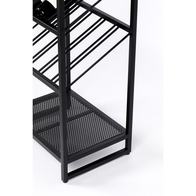 Zuiver Cantor Free Standing Iron Glass and Wine Rack from Accessories for the Home Zuiver Cantor Free Standing Iron Glass and Wine Rack from Accessories for the Home