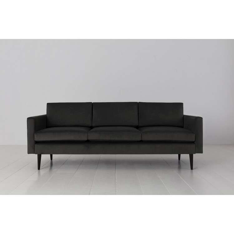 Swyft Model 01 Three Seater Sofa in Velvet from Accessories for the Home