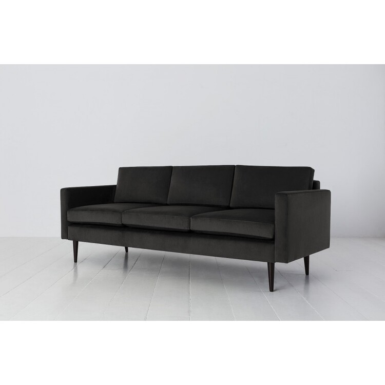Swyft Model 01 Three Seater Sofa in Velvet from Accessories for the Home