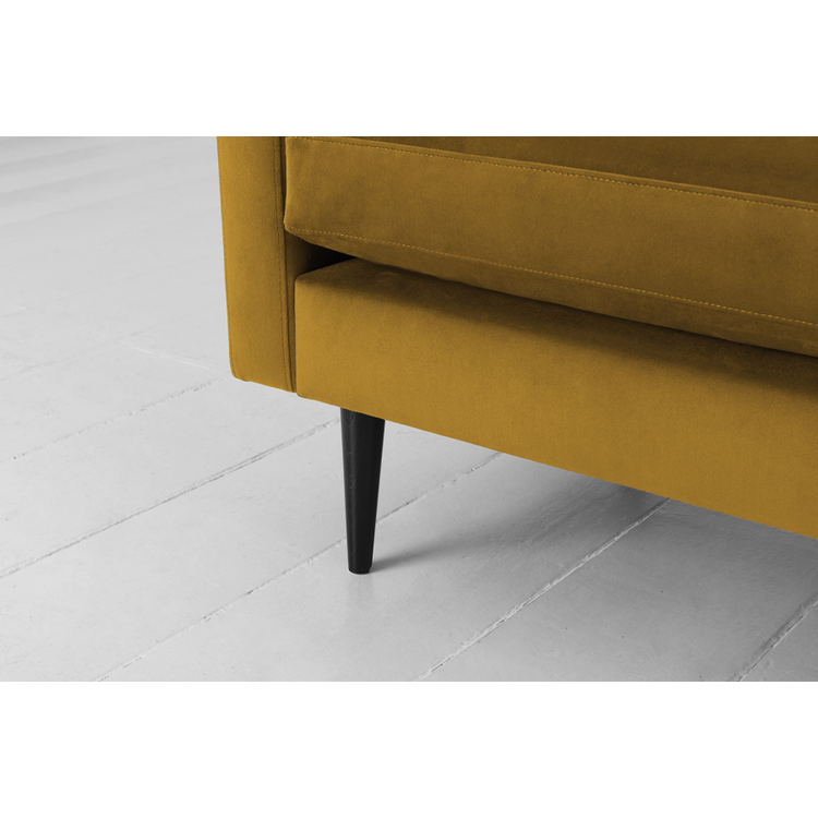 Swyft Model 01 Three Seater Sofa in Velvet from Accessories for the Home Swyft Model 01 Three Seater Sofa in Velvet from Accessories for the Home