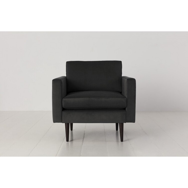 Swyft Model 01 Armchair in Velvet from Accessories for the Home